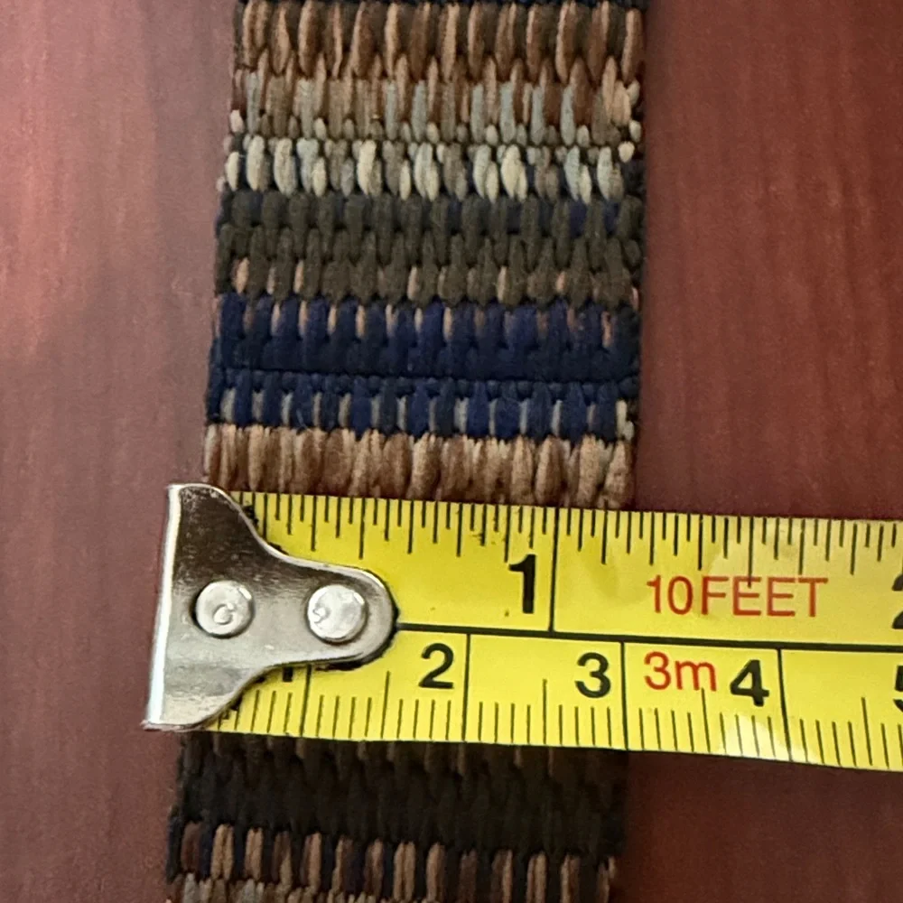 Bison Designs Belt Woven Nylon Adjustable Unisex Gorpcore Earth Tone Hiking Tech